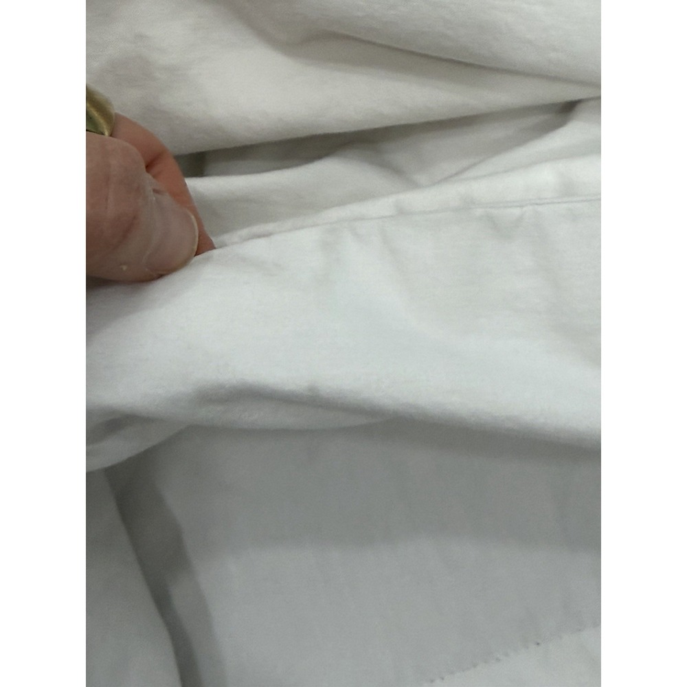BedJet King Size Cloud Sheet Dual Zone Cooling Heating 100% Cotton White Solid - Picture 8 of 8